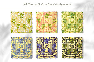 Seamless Pattern Of Italian Pasta 3