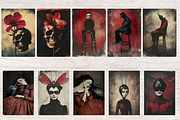 SURREAL SCARY CHARACTERS JOURNAL, a Person Illustration by Daring Digies (Thumbnail 4 of 8)