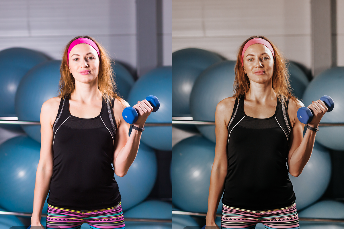 15 Fitness Lightroom Presets, a Preset Add-On by RamsaGraphi (Photo 4 of 10)