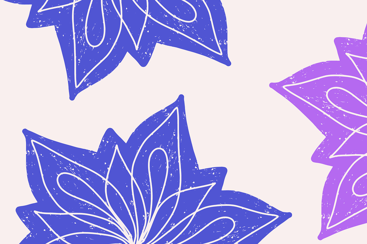 Bold Floral Mandala Seamless Vector, a Pattern Graphic by NayaChu (Photo 7 of 11)
