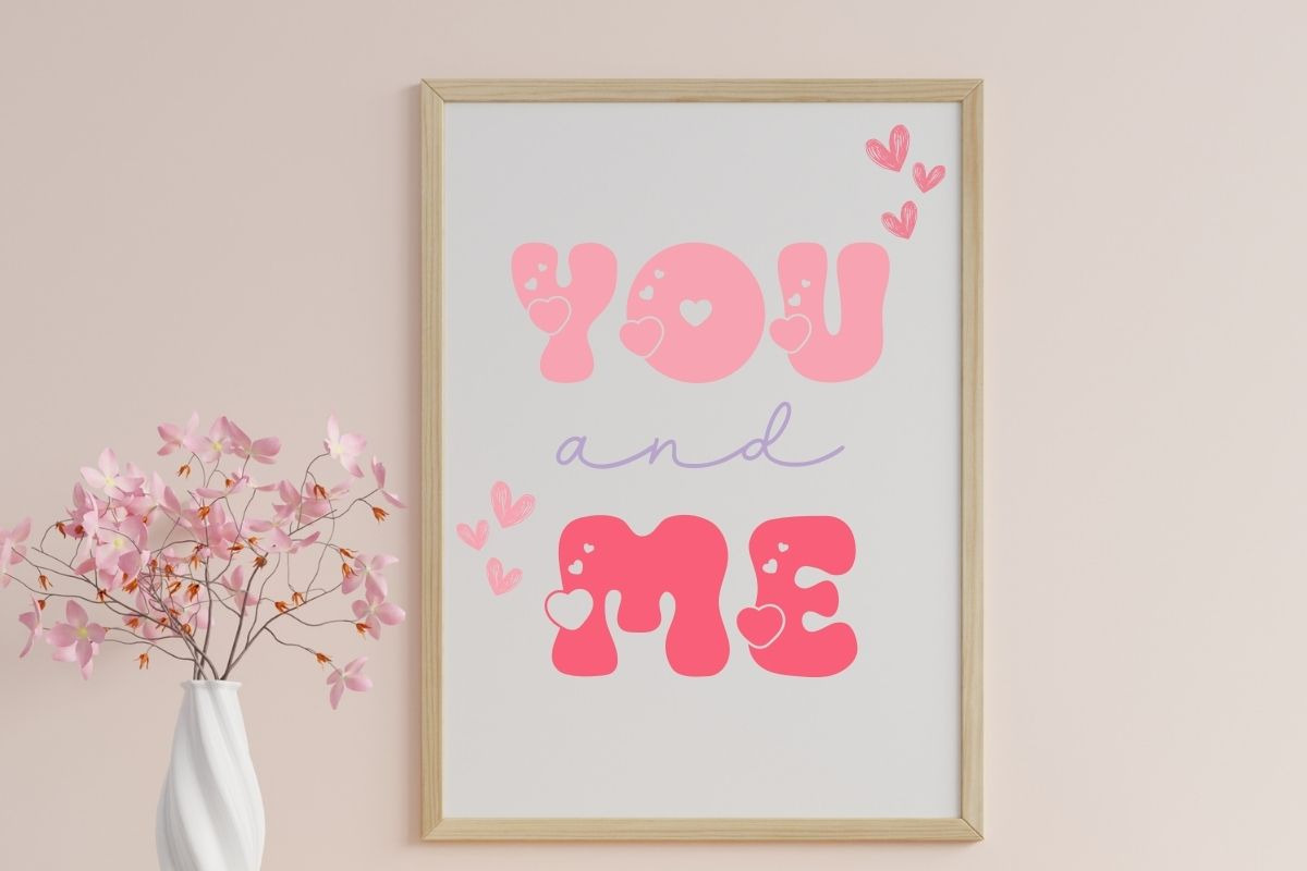 Retro Heart - Valentine Font, a Symbol Font by AnningArts (Photo 4 of 9)