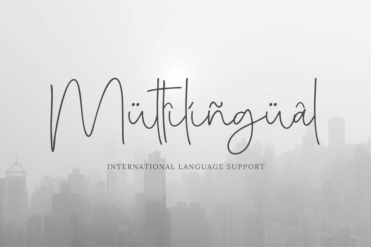 Amichan - Elegant Script, a Script Font by Salamahtype (Photo 8 of 10)