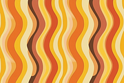 Retro Waves Pattern, a Pattern Graphic by Printable Treasure (Thumbnail 6 of 7)