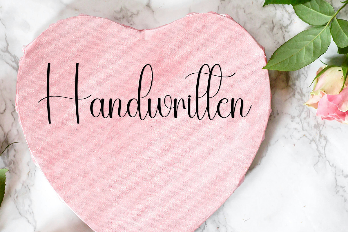 February Samantha, a Handwritten Font by InermediaSTUDIO (Photo 4 of 8)