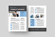 Capability Statement Bundle, a Flyer Template by Leaflove (Thumbnail 4 of 9)