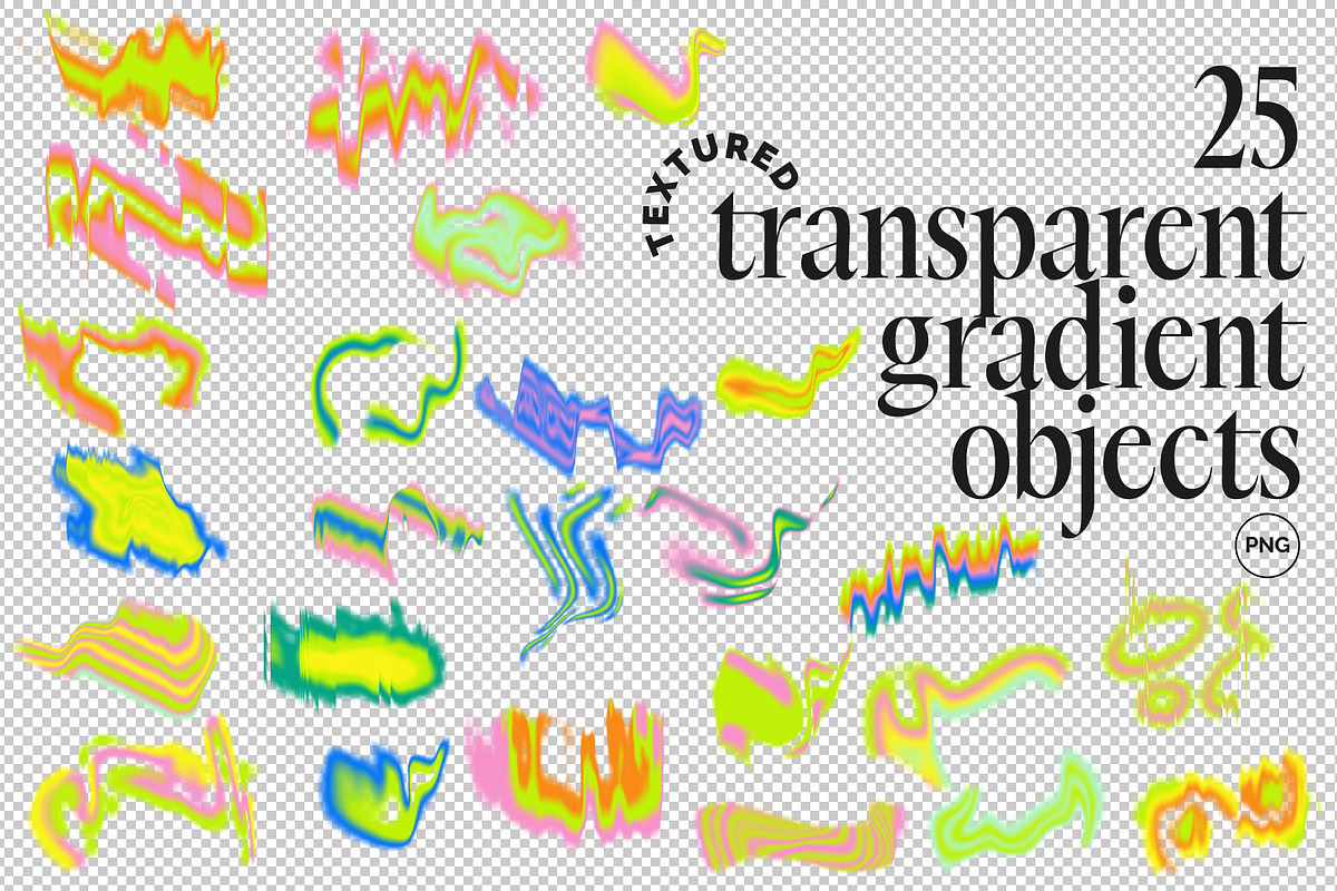 90s Citrus Brunch Gradients, a Texture Graphic by angelainthefields (Photo 3 of 7)