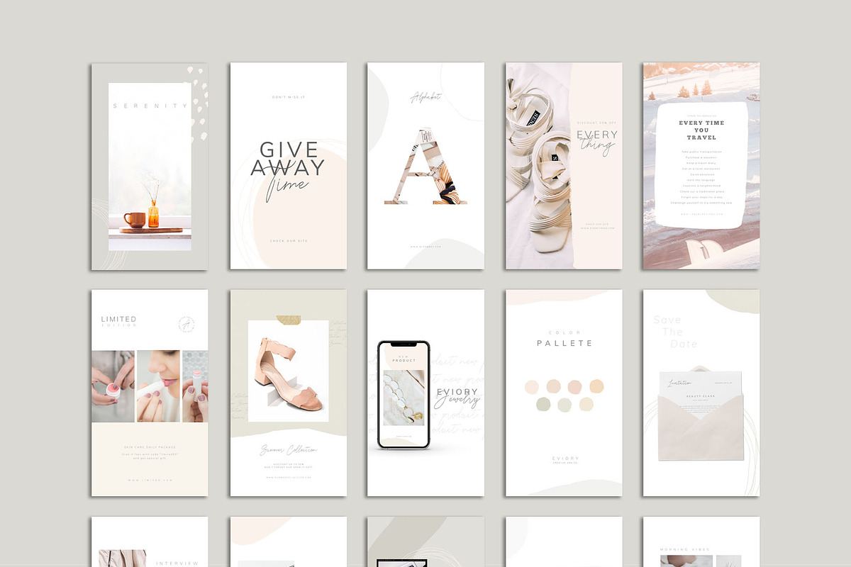 PS & CANVA Carlota - Social Media, a Social Media Template by Eviory (Photo 12 of 15)