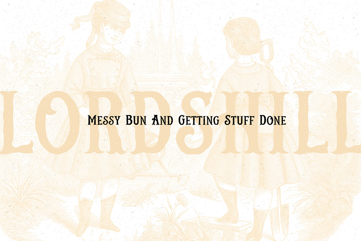 Lordshill (6 Font Styles), a Serif Font by Artdorable (Photo 5 of 10)