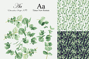 Eucalyptus Greens Wedding Suite, an Invitation Template by HannaSymo (Thumbnail 14 of 14)