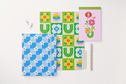 Geometric Floral Shapes & Patterns, an Object Graphic by Leila Divine (Thumbnail 10 of 16)