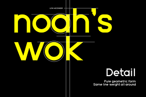 Origin - Modern Geometric Sans Serif