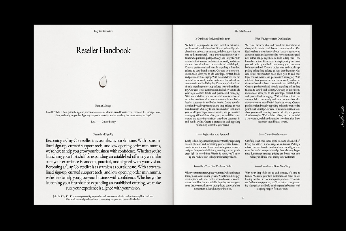 Product Brand Catalog Template⸻Clay, a Magazine Template by Studio Viita (Photo 6 of 8)