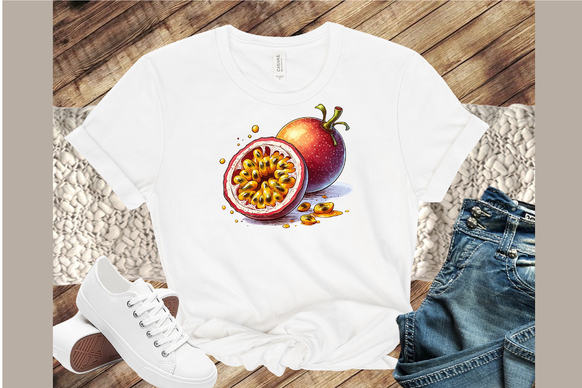 Watercolor Summer Fruit Clipart Bund, an Illustration by Sublimation Artist (Photo 4 of 6)