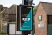 Pub Restaurant Sign Mockup, a Household Mockup by Medialoot (Thumbnail 3 of 4)