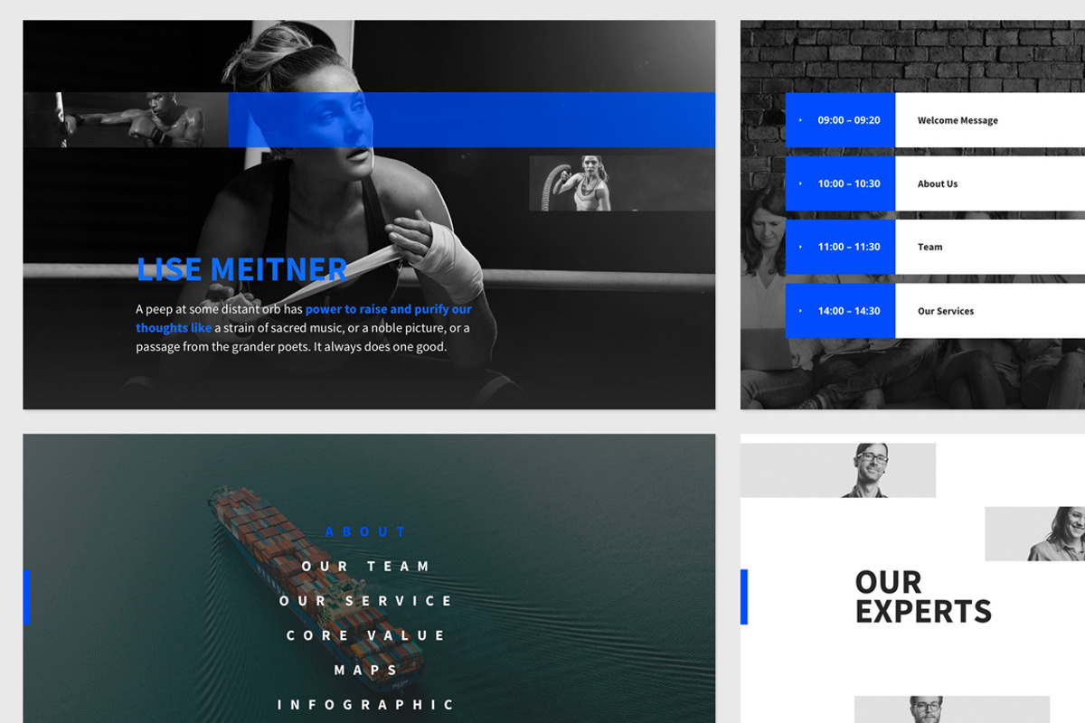 TESLA powerpoint template, a Presentation Template by ShapeSlide