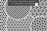 10 celtic patterns. Package 2, a Pattern Graphic by Guten Tag Vector (Thumbnail 2 of 3)