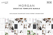 Morgan Creative Template Bundle, a Templates & Theme by Christie Evenson (Thumbnail 1 of 11)