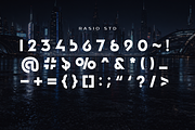 Borsen Futuristic Display Font, a Sans Serif Font by Rasio Studio (Thumbnail 3 of 9)
