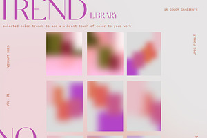 Gradient Texture Collage Bundle