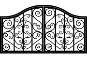 Vintage Scroll Gate Panel Bundle, a Decorative Illustration by Creativeshirt (Thumbnail 13 of 20)