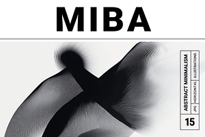 Miba Co · B&W Abstract Minimalism