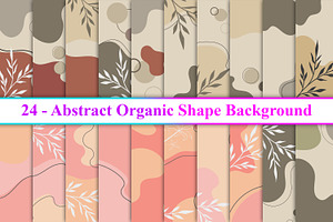 Abstract Organic Shape Background, a Decorative Illustration by Digital Studio