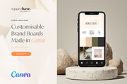 Customisable Brand Boards, a Social Media Template by Squarebase Templates (Thumbnail 1 of 4)