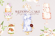 Watercolor personalized cake creator, a Person Illustration by MariGraphic boutique (Thumbnail 2 of 10)