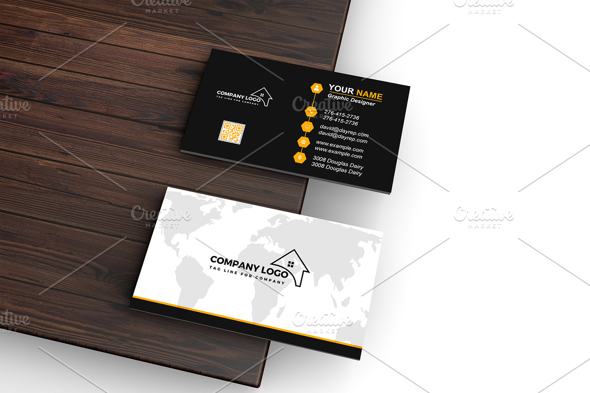 Professional Card Template preview 5