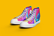 Sneakers Shoes Mockup - 9 views, a Packaging Mockup by Illusiongraphic (Thumbnail 5 of 28)