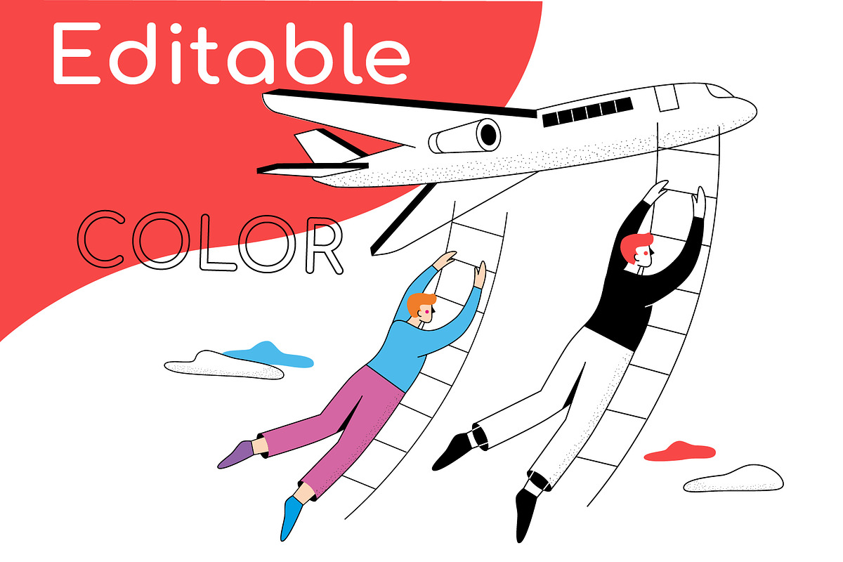 Lines & Shapes Illustrations, an iPhone Mockup by Boyko Pictures (Photo 4 of 12)