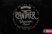 PANTHER - Vector illustration, an Animal Illustration by Artistic & Unique (Thumbnail 5 of 9)