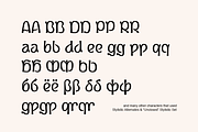 Forestory font, a Font by Michael Rafailyk (Thumbnail 7 of 10)