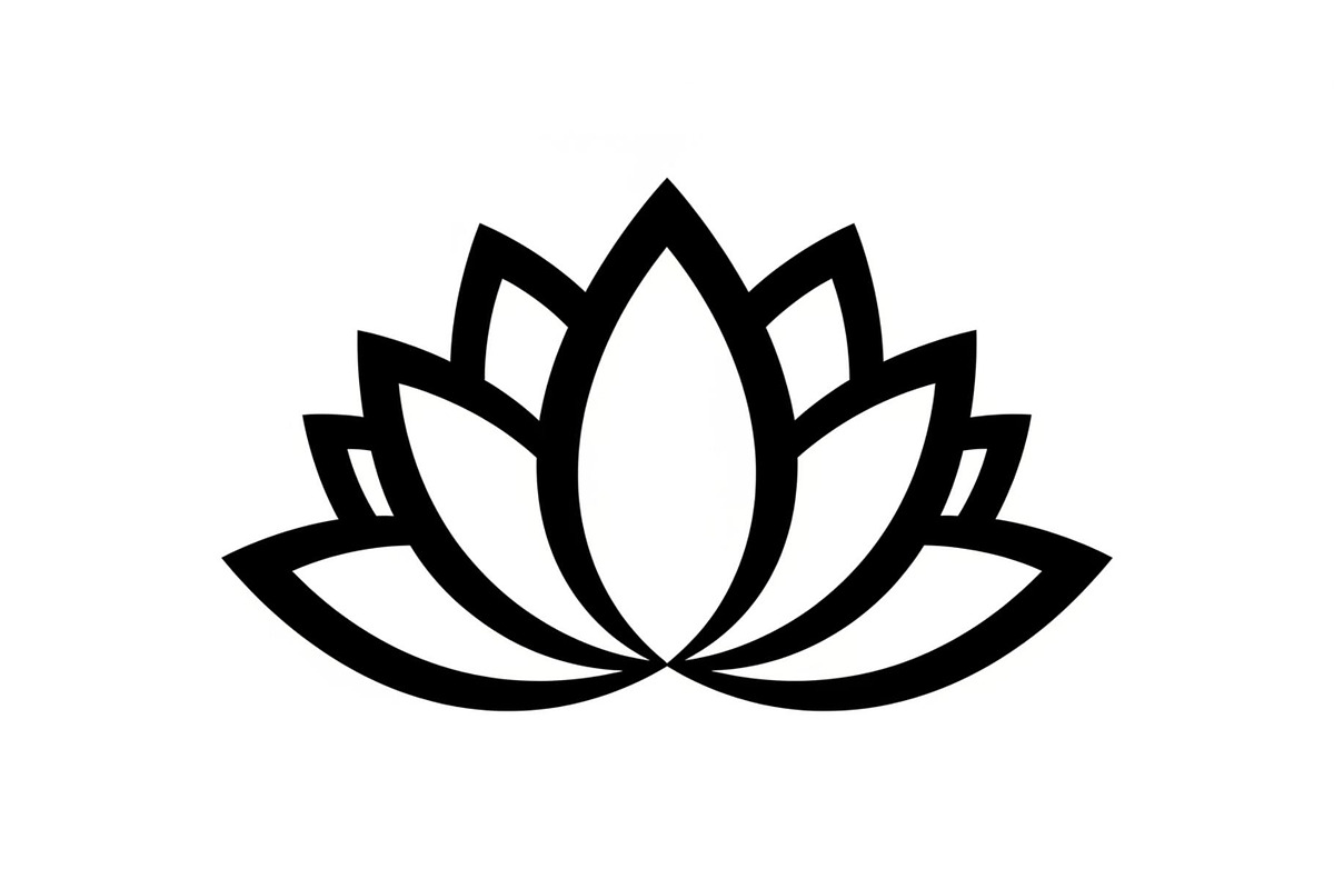Lotus Flower Vector Icon Bundle, an Illustration by yasushie (Photo 26 of 51)