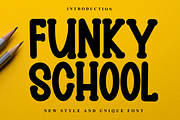 Funky School, a Serif Font by InermediaSTUDIO (Thumbnail 1 of 7)