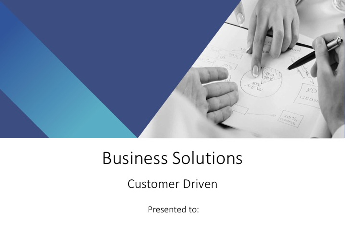 Business Solutions, a Templates & Theme by Iconography - Pitch Deck (Photo 1 of 16)