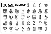 3,600 Icons x3 Styles, an Outline Icon by monkik (Thumbnail 73 of 299)