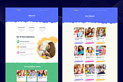 Nursey - Day Care HTML Template, a HTML Template by THESOFTKING (Thumbnail 2 of 3)