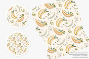 Banana floral seamless pattern, a Pattern Graphic by Pink Studio Art (Thumbnail 2 of 4)