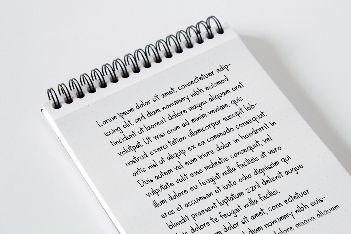 Kanda Handwriting Typeface preview 2