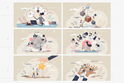 30 Human Resources V3 Concepts, a Healthcare Illustration by VectorMine (Thumbnail 6 of 10)
