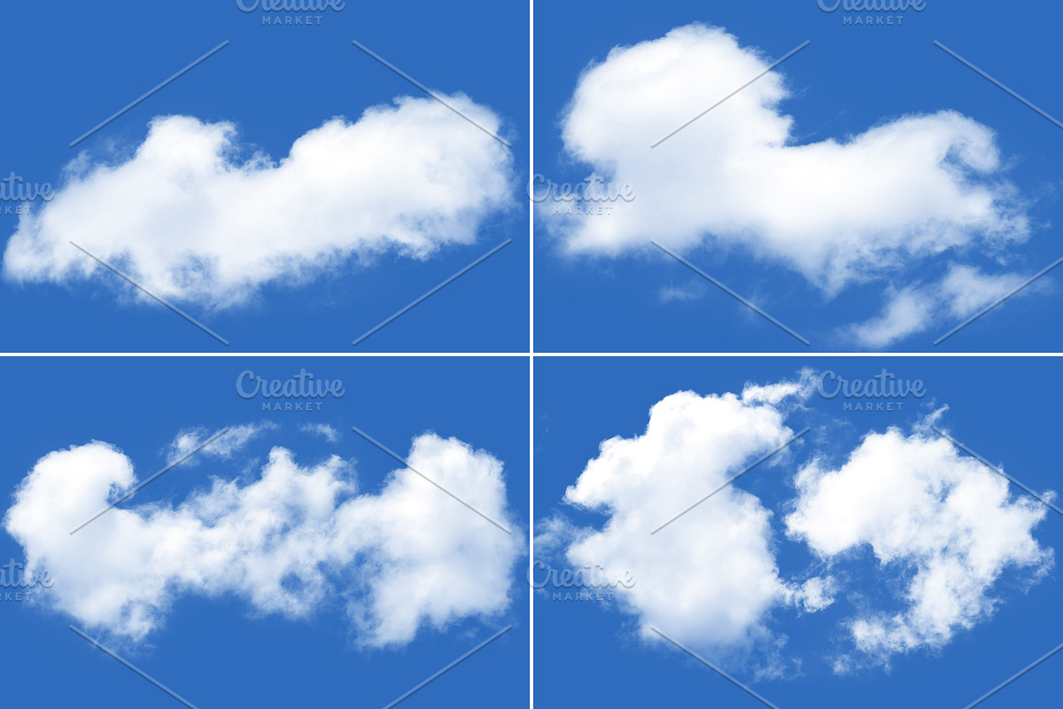 Clouds Brushes preview 7