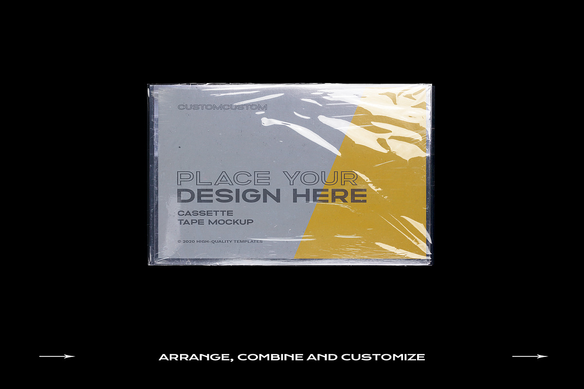 Cassette Tape Mockup Bundle Plastic, a Product Mockup by PrintPixel (Photo 18 of 29)