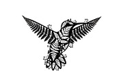 Decorative Floral Hummingbird Bundle, an Illustration by jahid234 (Thumbnail 7 of 31)