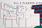2017 Ultimate Planner Kit- 3 Sizes, a Stationery Template by Nerdy Girl Creative (Thumbnail 3 of 3)