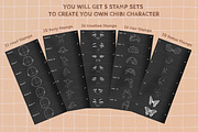 Procreate Chibi Stamps, a Brush Add-On by SmuffizStudio (Thumbnail 2 of 5)