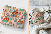 Santa Post office bundle, a Seasonal Illustration by Carpet Tapete Pretzel (Thumbnail 16 of 24)