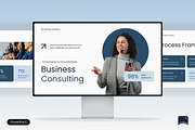 Business Consulting Strategy Plan, a Presentation Template by Claymoon Lab (Thumbnail 1 of 7)
