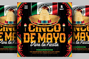 Cinco De Mayo Flyer, a Flyer Template by AyumaDesign (Thumbnail 1 of 3)