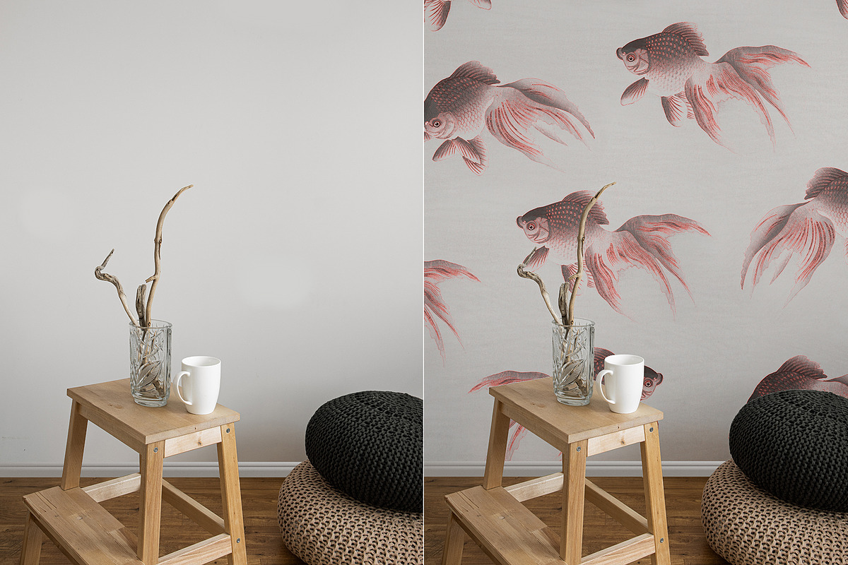 Wallpaper Mockup Set, a Product Mockup by Neutral Mockups (Photo 6 of 9)